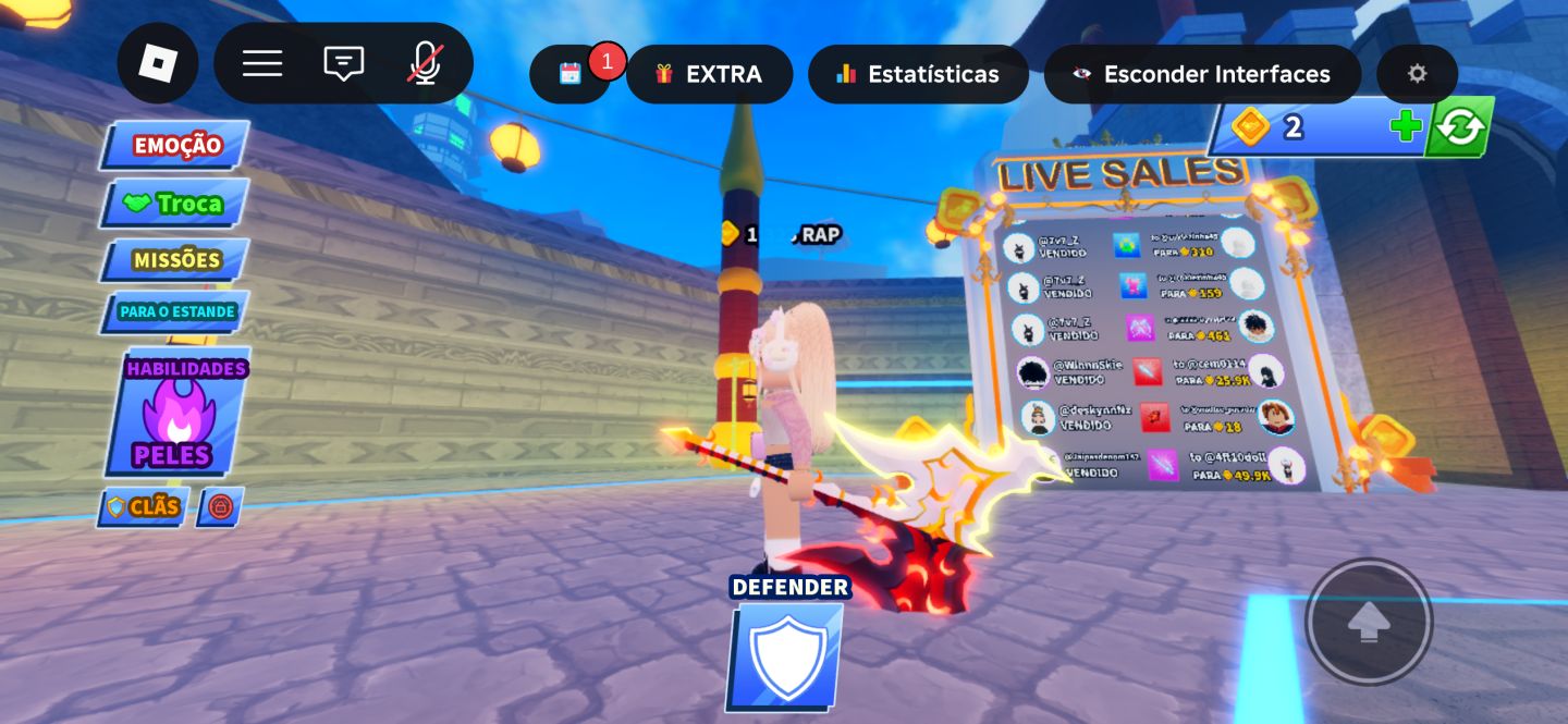 Blade Ball - Venda de Espadas Raras | 100% Seguro