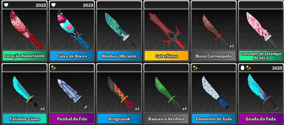 Facas de sobreviva ao assassino na promoção!