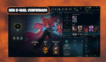 CONTA SEM E-MAIL CONFIRMADO - NIVEL 44 - 9 SKINS -100% SEGURA-