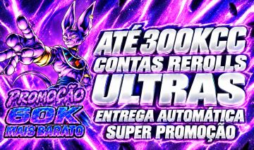 60K PROMOÇÃO DRAGON BALL LEGENDS | ULTRAS LR 50K-300K CC IOS/ANDROID MAIS BARATO