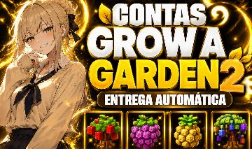 CONTAS GROW A GARDEN 2 / CRESÇA UM JARDIM 2 ENTREGA AUTOMÁTICA PETS E MUITO MAIS