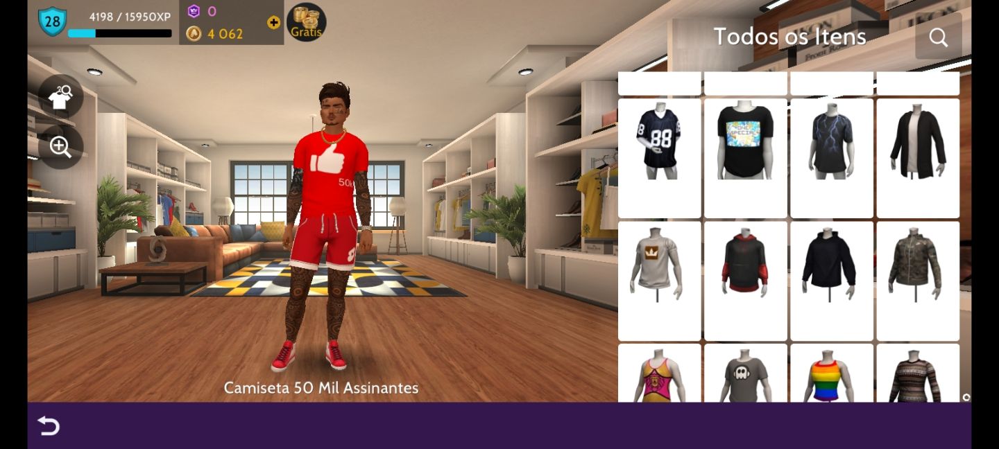 Conta Avakin Life Top | Skins Raras, Animações e Vários Itens