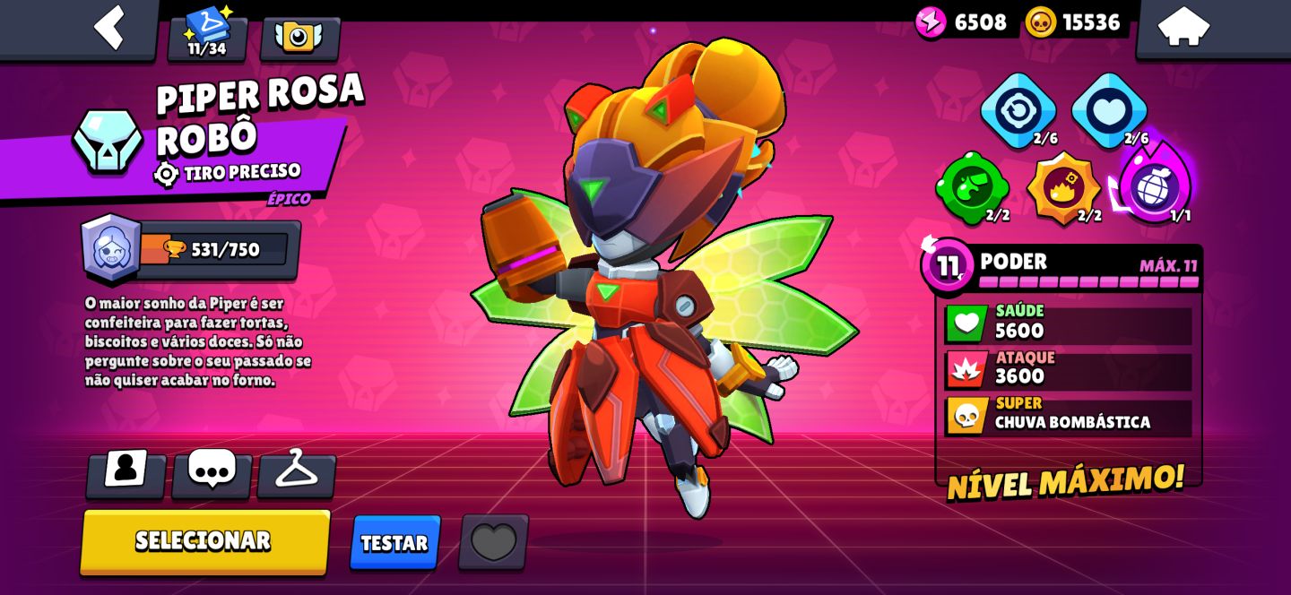 CONTA DE BRAWL 38k COM OS 4 PRIMEIRO PASS PLUS E SKINS OLD