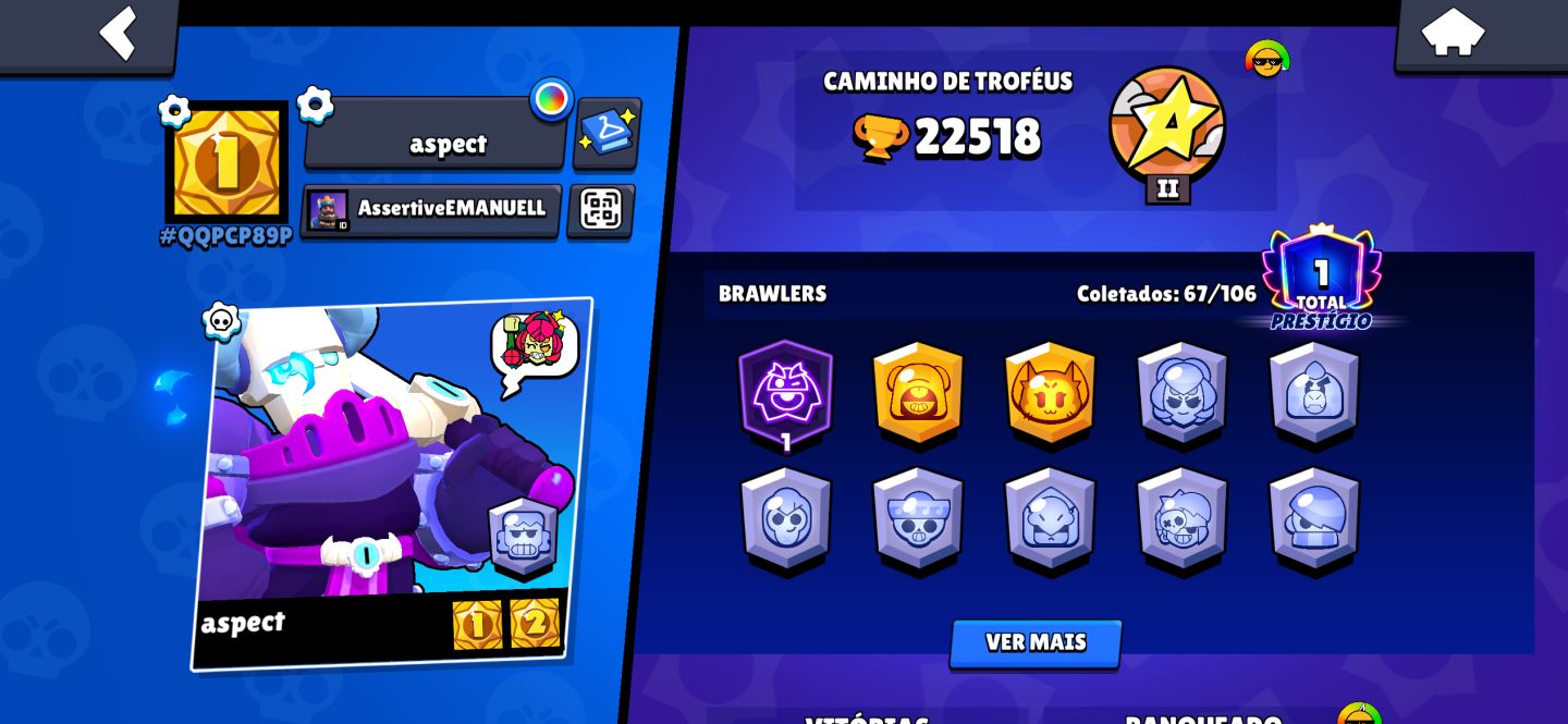 Conta Clash Royale + Clash of Clans + Brawl Stars Conta Completa