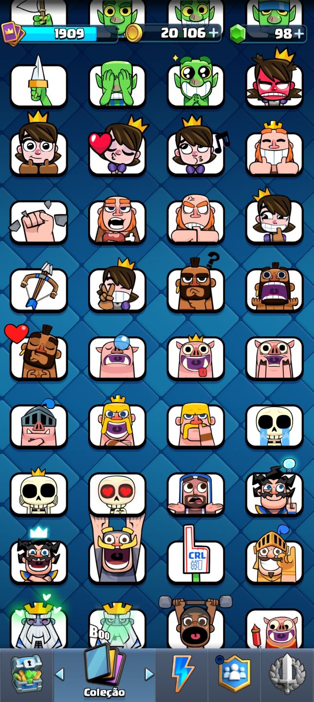 CONTA CLASH ROYLE UPADA! PREÇO A BAIXO PRA SAIR HJ!