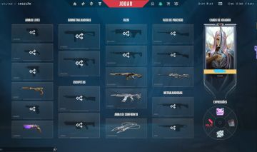CONTA CHAMPIONS 2024, KARAMBIT RGX E SUBLIME, FACA KURONAMI, SKINS TRYHARDS, ETC