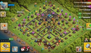CONTA CLASH OF CLANS CV 13