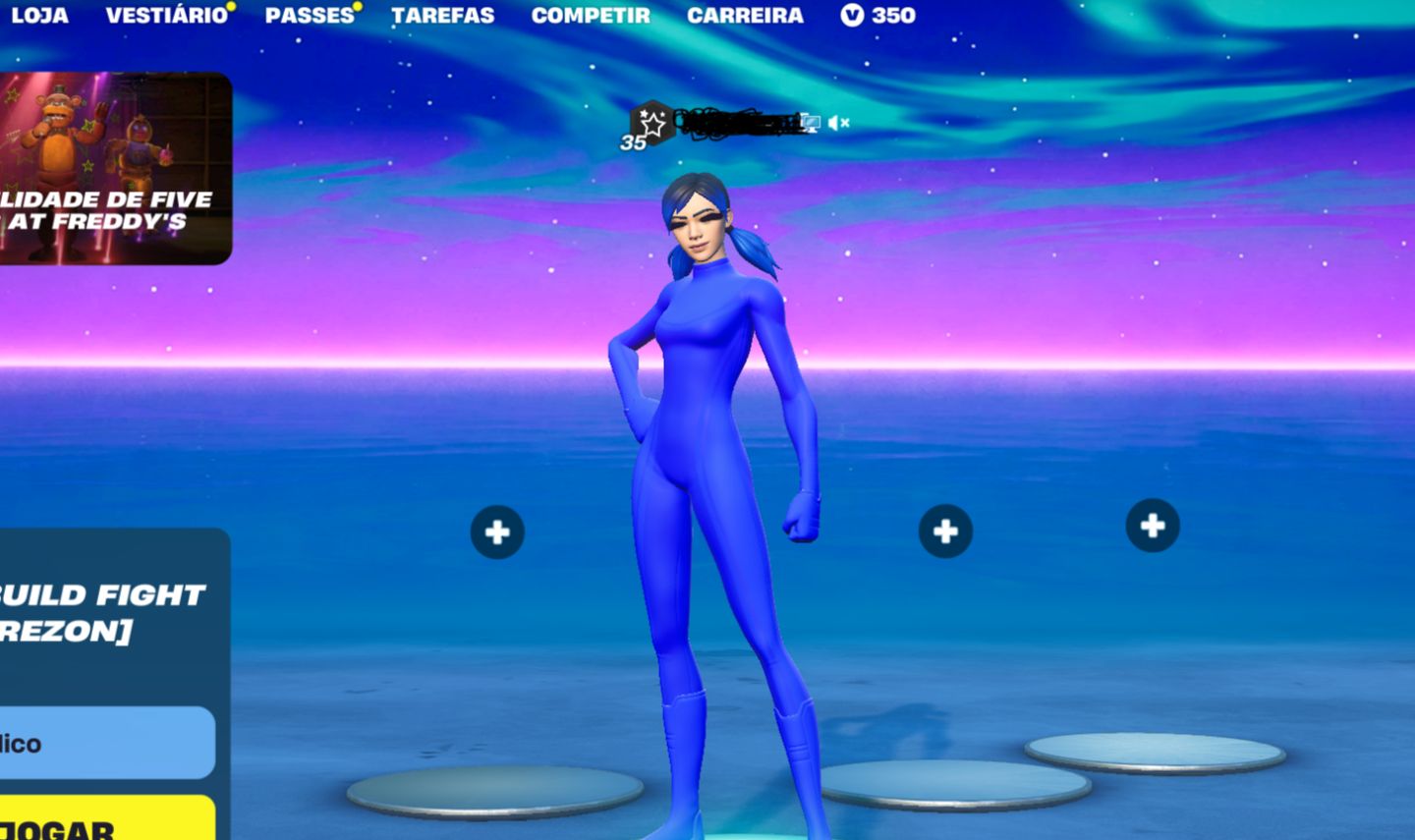 Conta Basica Fortnite/ Skins Tryhards, Compradas de pacotes e da Loja