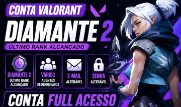 CONTAS VALORANT DIAMANTE
