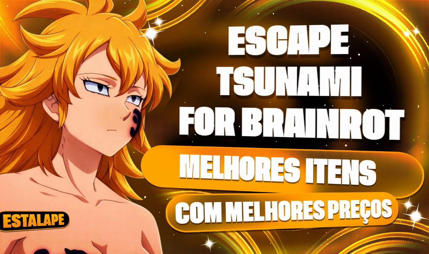 (INFINITY BRAINROT)FUJA DO TSUNAMI PARA BRAINROTS/ESCAPE TSUNAMI FOR BRAINROTS