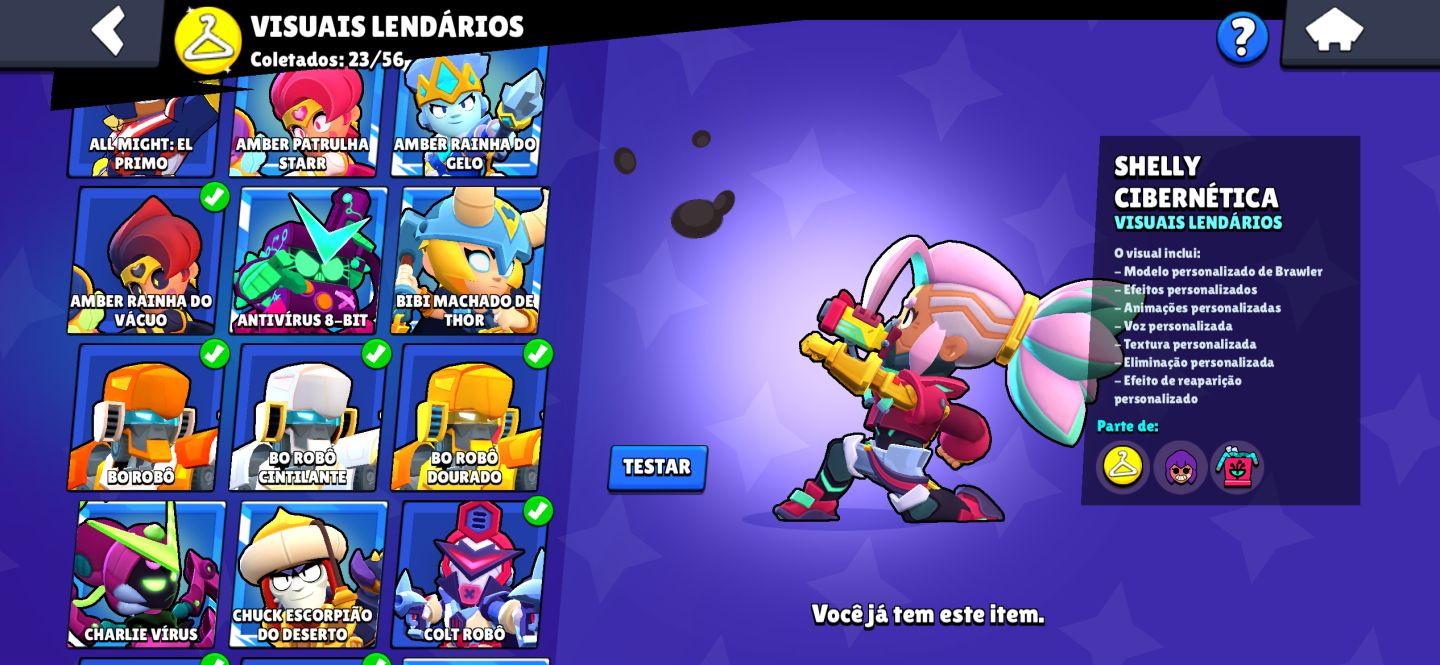 Conta com 116k brawl stars