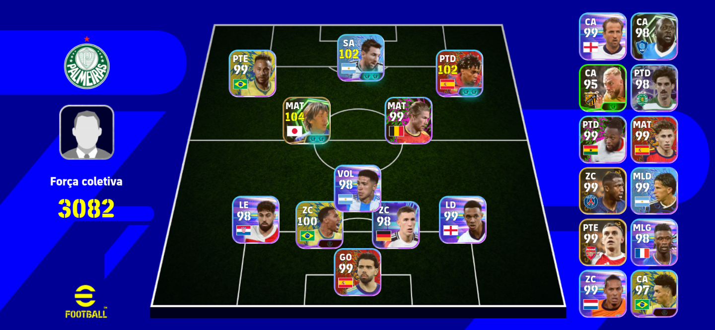 CONTA DE EFOOTBALL COM BLITZ CURLER