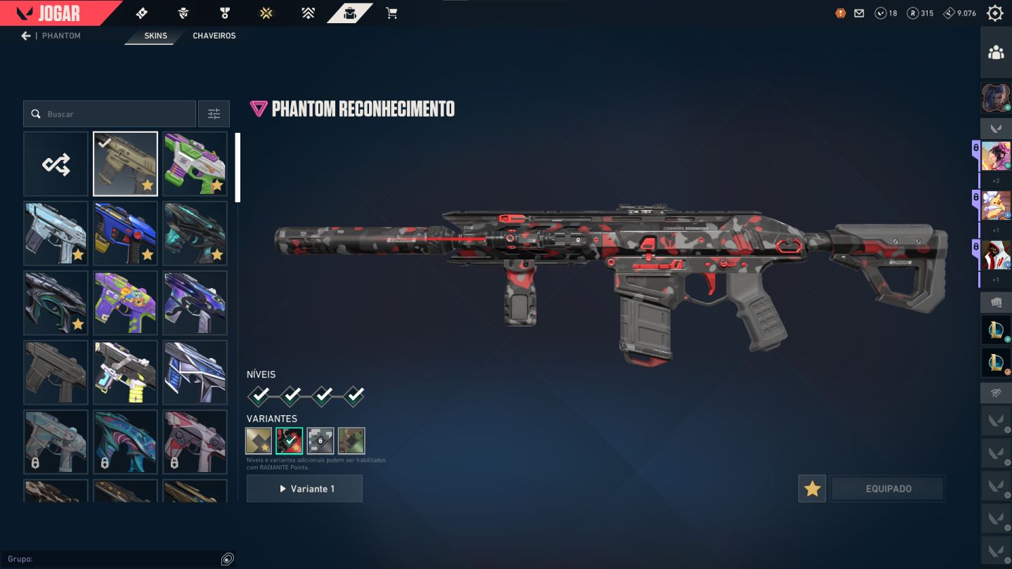 CONTA COMPLETA COM KARAMBIT SAQUEADORA E MUITAS SKINS / PRECO NEGOCIAVEL