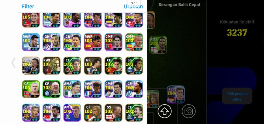 CONTA eFootball - 3237 OVER