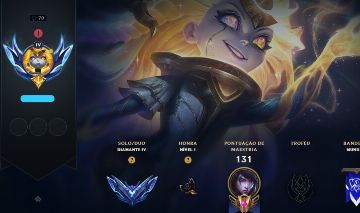 Conta LoL D4 - MMR Ex Mestre - FULL ACESS - Skin Mitica Zoe Aspecto De Prestigio