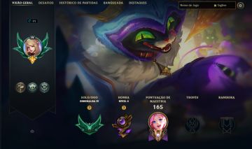 CONTA ESMERALDA 4 / 17 SKINS / SHACO GATINHO SURPRESA / HWEI BENÇÃO DO INVERNO