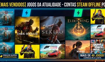 [MAIS PROCURADOS] SELEÇÃO DE JOGOS PC - STEAM OFFLINE