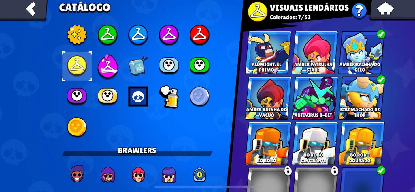 CONTA BRAWL STARS TOP DE LINHA | 25K+ TROFÉUS | ACESSO COMPLETO