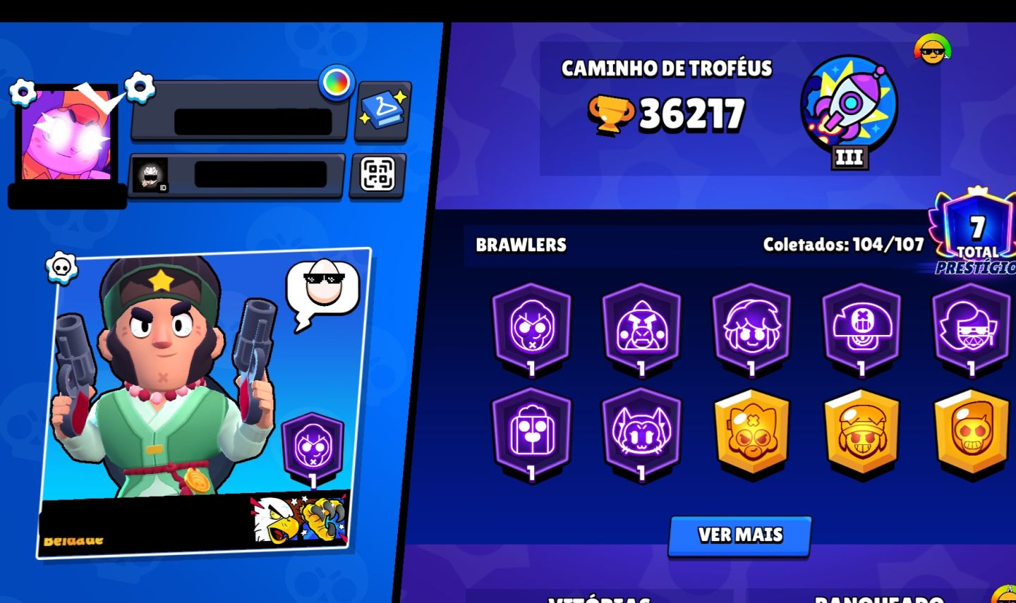 CONTA BRAWL STARS TOP