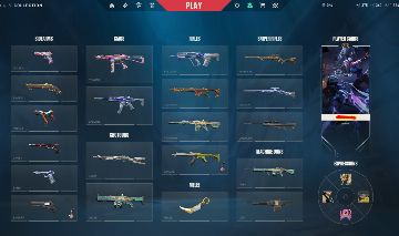 CONTA VALORANT FA PEAK IMORTAL KARAMBIT SUBLIME 2.0 + 3 VANDALS + PASSE NOVO