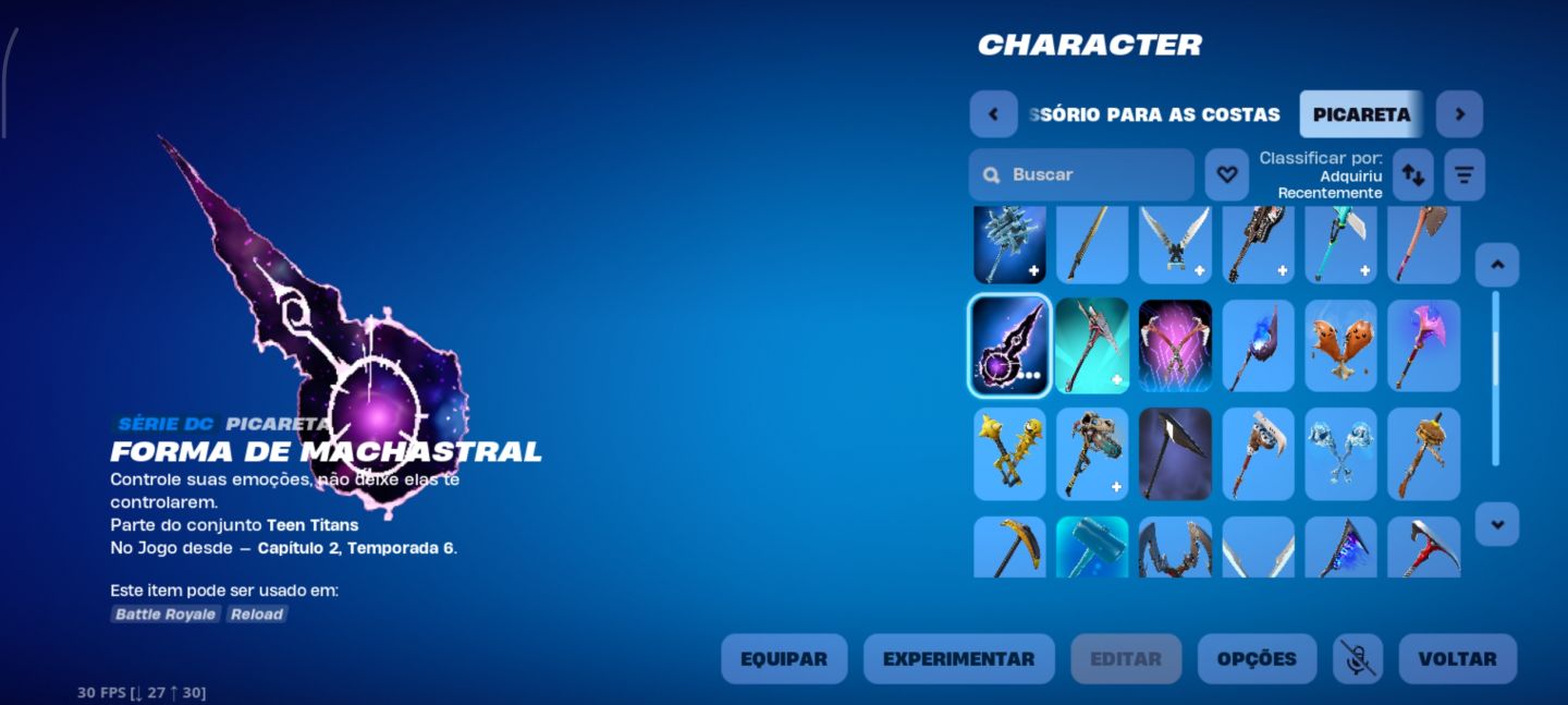 Conta de Fortnite S3 Full + Skins da Twitch prime !