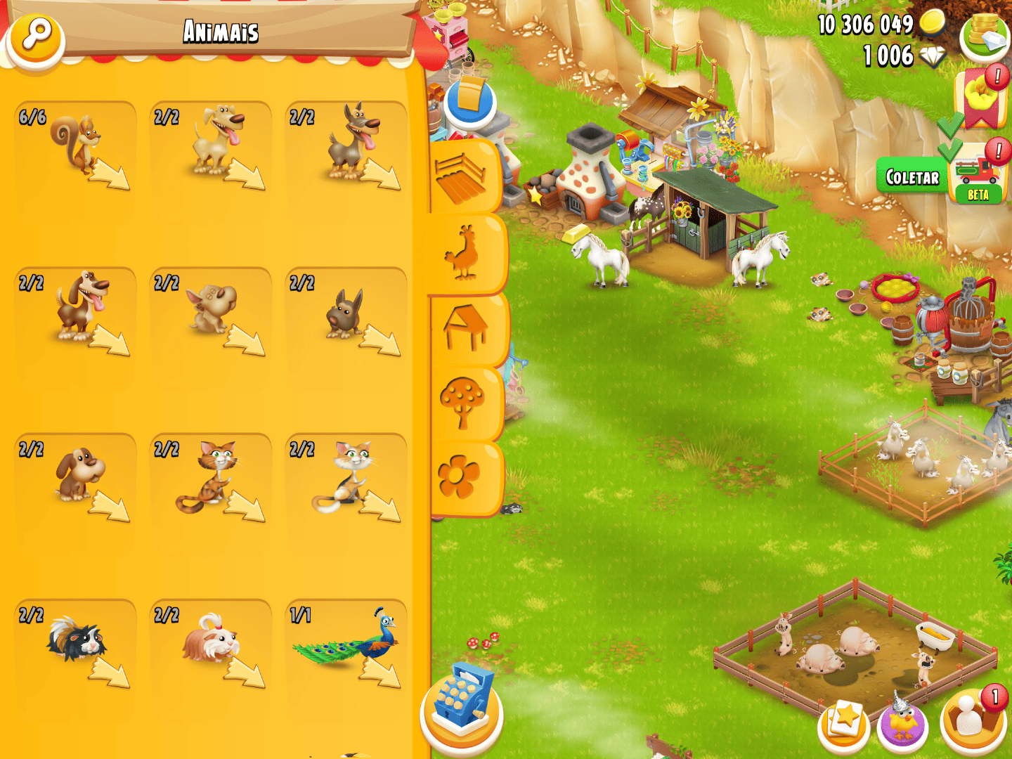 CONTAS - HAY DAY FAZENDAS 5 ESTRELAS - MELHOR PREÇO