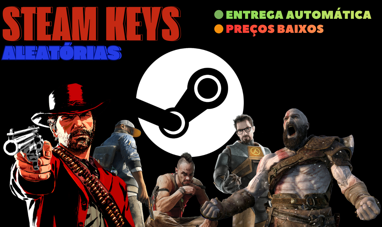 Steam Keys - Keys Aleatórias