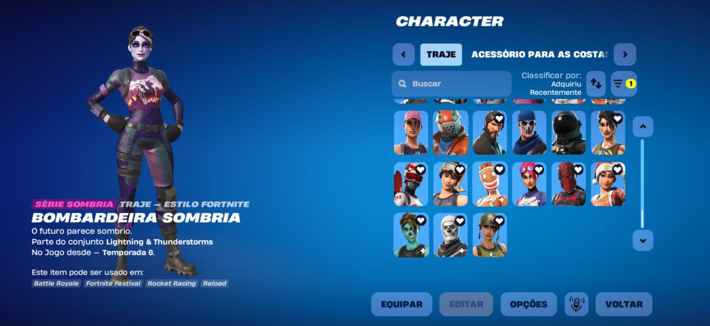 CONTA MUITO RARA FORTNITE