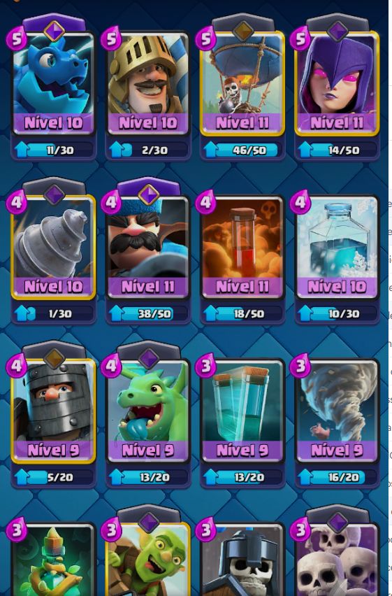 Conta Full Acesso ( CLASH ROYALE 9 ANOS)