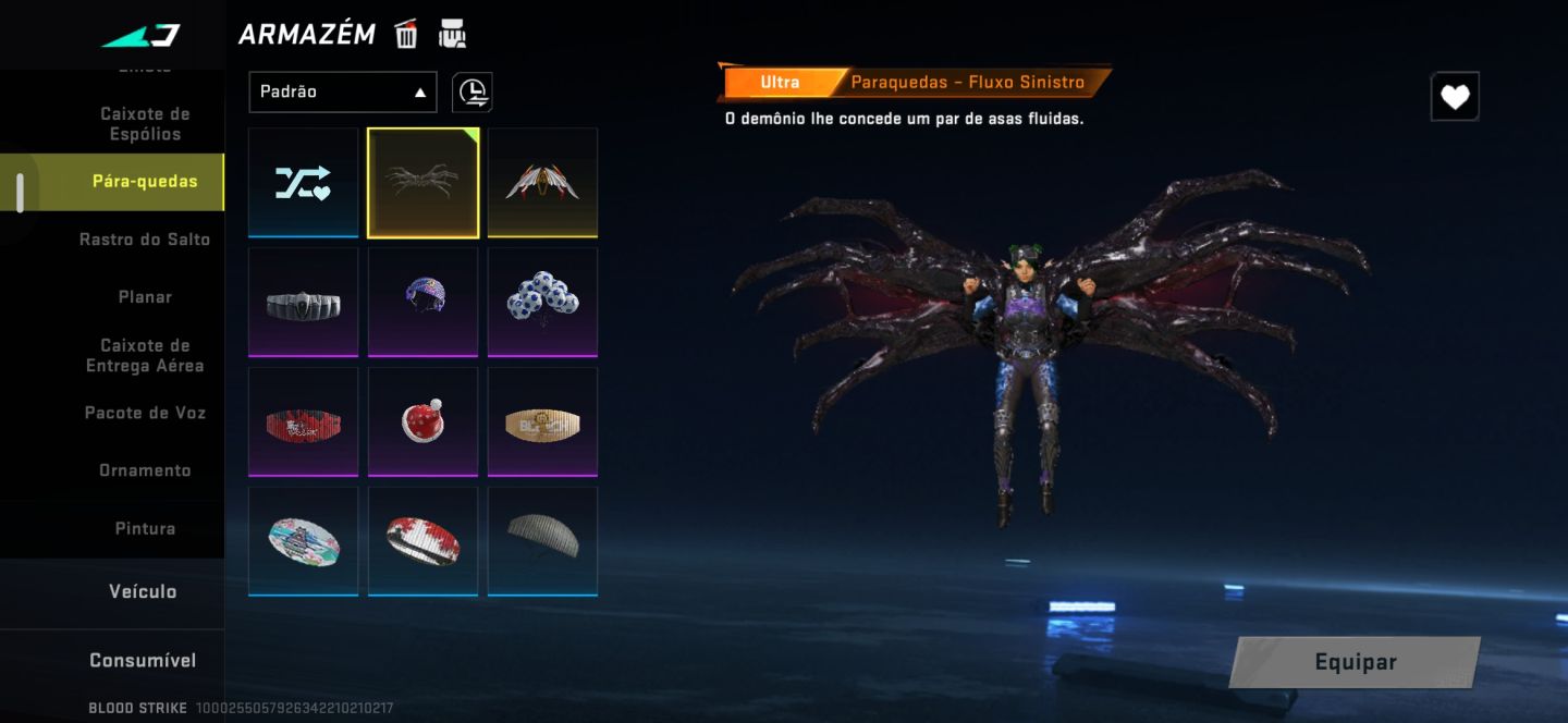 (Pra sair rapido) conta blood-strike, 5 eternas, 5 passes, Conta via netease