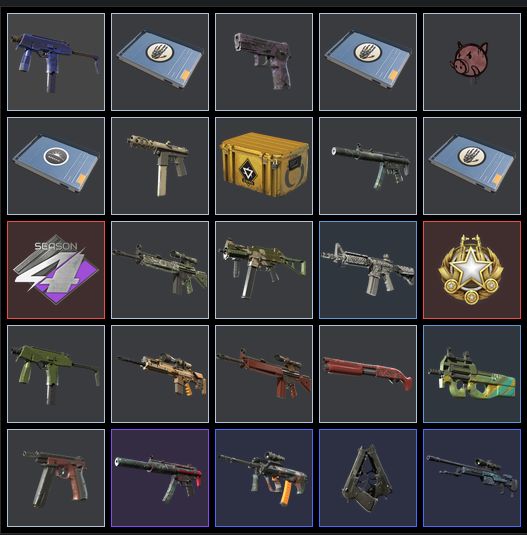 CONTA CS2 PREMIER COM MEDALHAS/STEAM NIVEL 50 E MUITOS JOGOS!!!