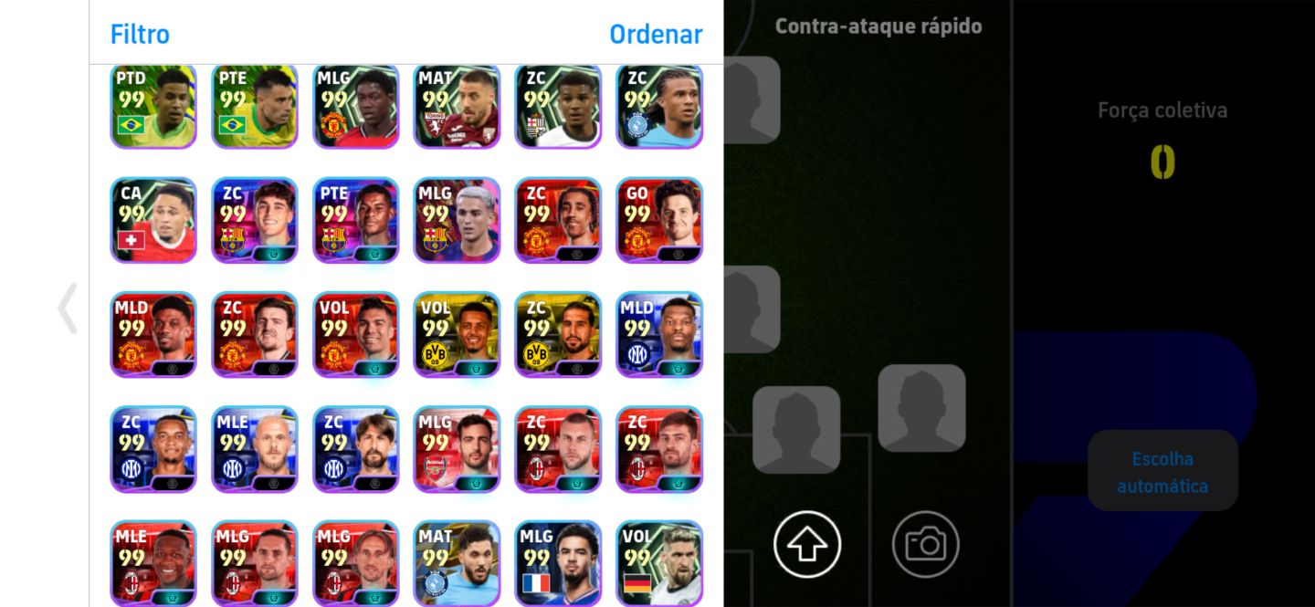 Conta c/ trio de zag da Itália 8 pacotes de clubes! 33 épicos e 19 show time!
