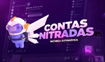 (DISCORD) CONTA NITRADA 3 MESES E 1 MÊS NITRO + VIRGEM + BRINDE !!!