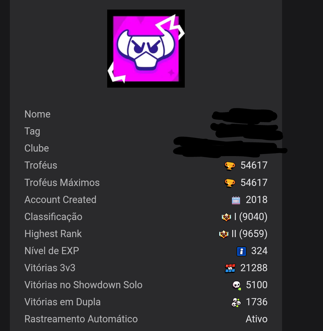 UPO/SUBO SUA CONTA, TROFÉUS, PASSE COMPLETO, PASSE RANQUEADO - BRAWL STARS