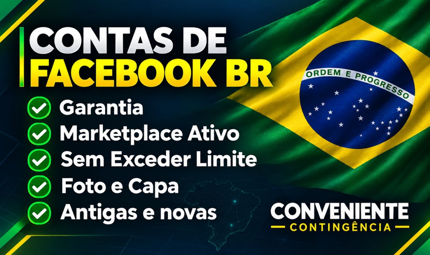 Facebook Contas Aquecidas sem Limite no Marketplace-2fa/foto/capa-1/100amigos