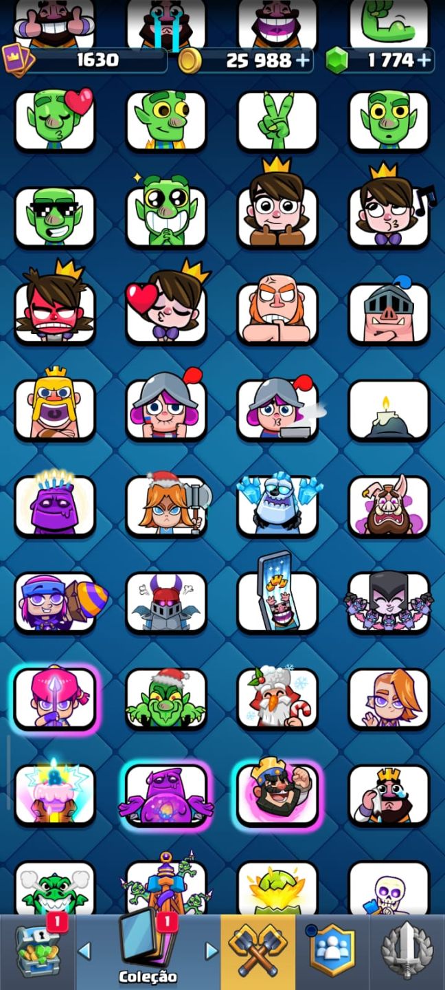 CONTA DE CLASH ROYALE FULL ACESSO