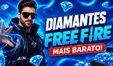 (SUPER PROMOÇÃO) DIAMANTES FREE FIRE- VIA ID