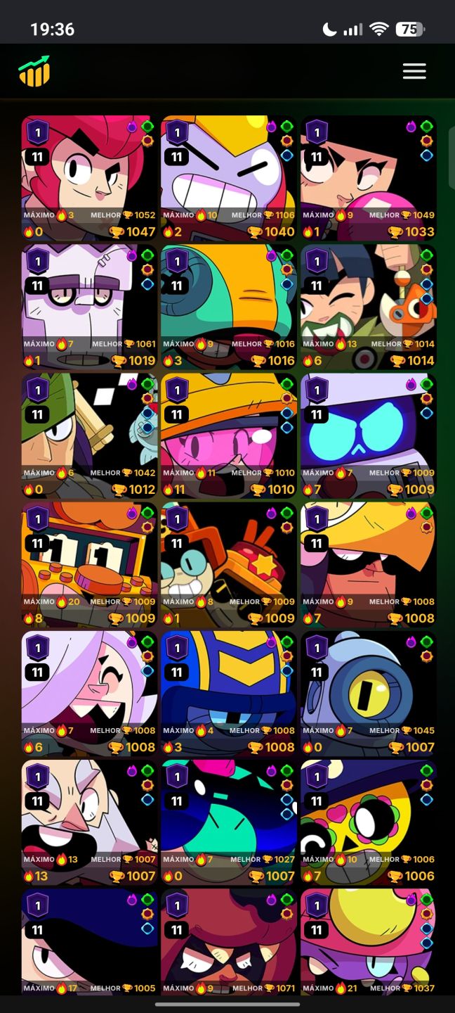 Conta bralw stars e clash royale a venda as duas contas são do mesmo ID supercel