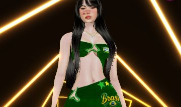 Conta IMVU Feminina - Inventário Aesthetic