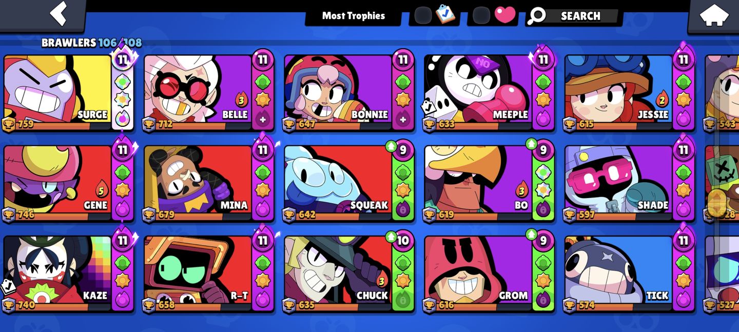 Conta Brawl Stars