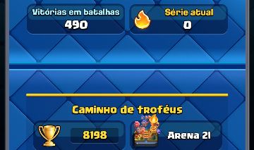 Clash Royale top arena 21