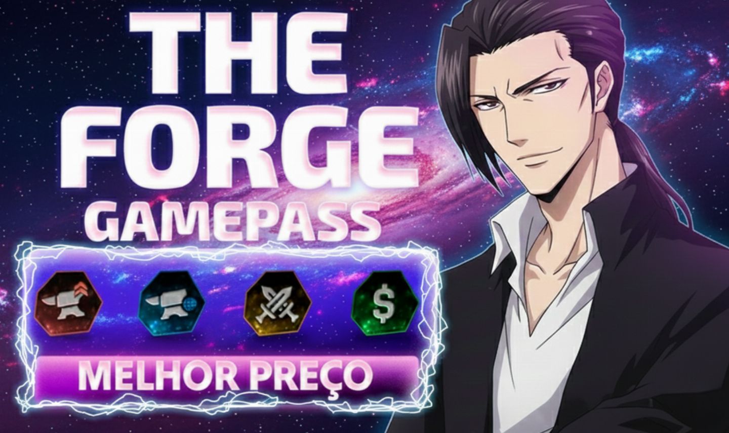 [ MELHORES PREÇOS ] THE FORGE GAMEPASS - THE FORGE