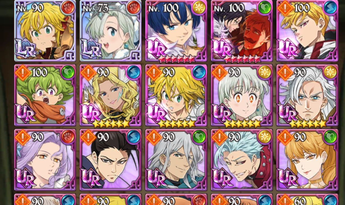 Conta meta Grand Cross - Gwain 4/6