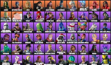CONTA FORTNITE - 121 SKINS FULL | PODE ALTERAR E-MAIL