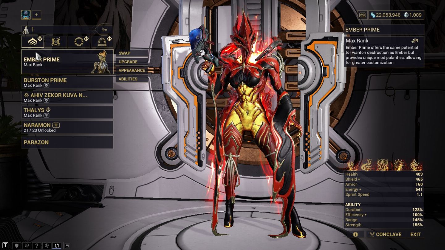 Conta lendário 1 (mr31) - warframe syandana tennocon