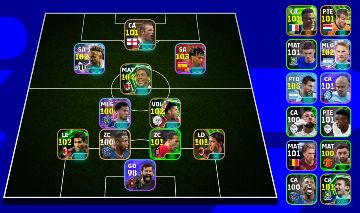 Conta de efootball 3145 muito rara
