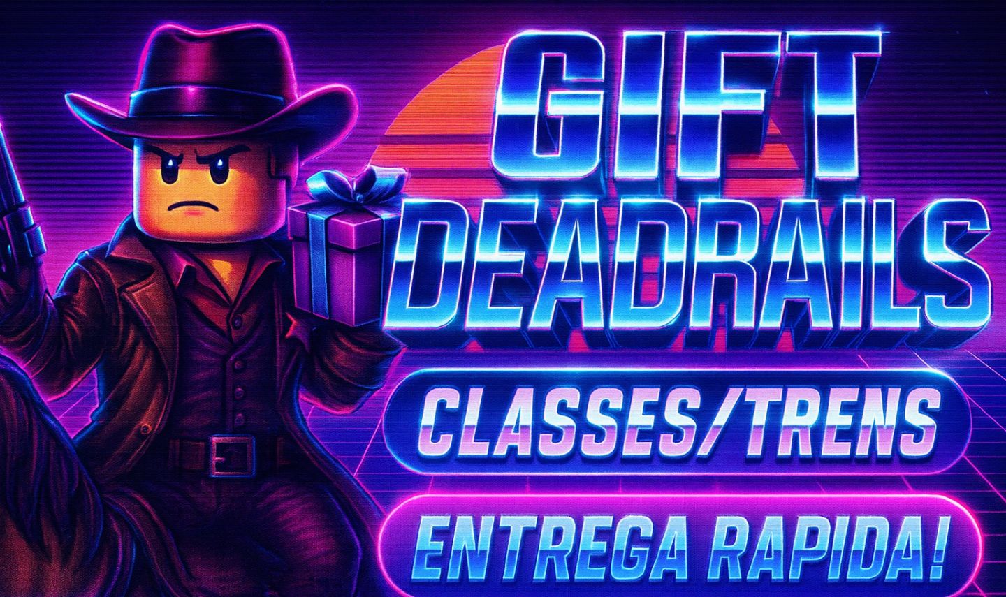 [MELHOR PREÇO] CLASSES E TRENS DEAD RAILS - ENVIO POR PRESENTE(GIFT)
