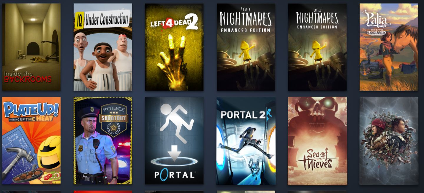 Conta steam total acesso com alguns jogos