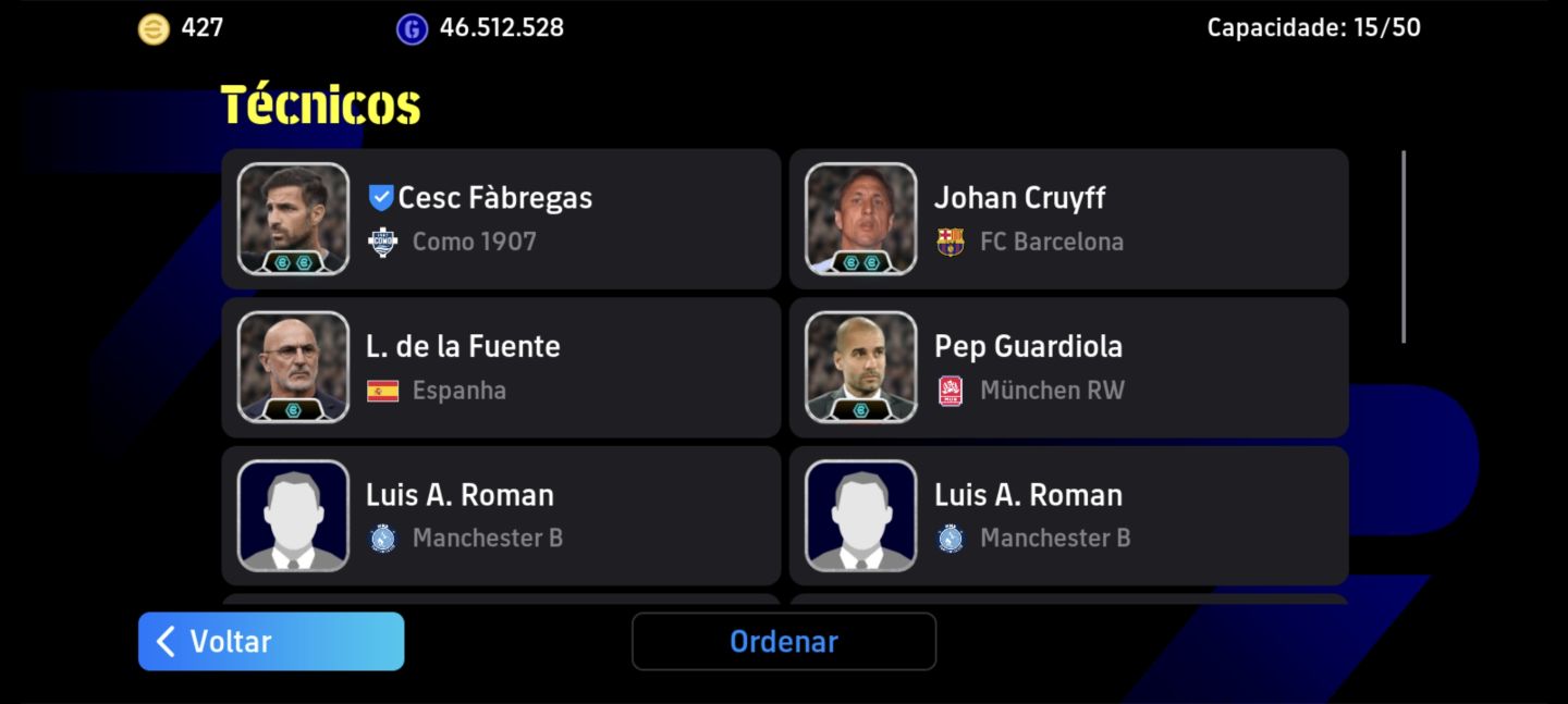 Conta efootball com jogadores raros, mais de 5 técnico, e Neymar blitz sculler