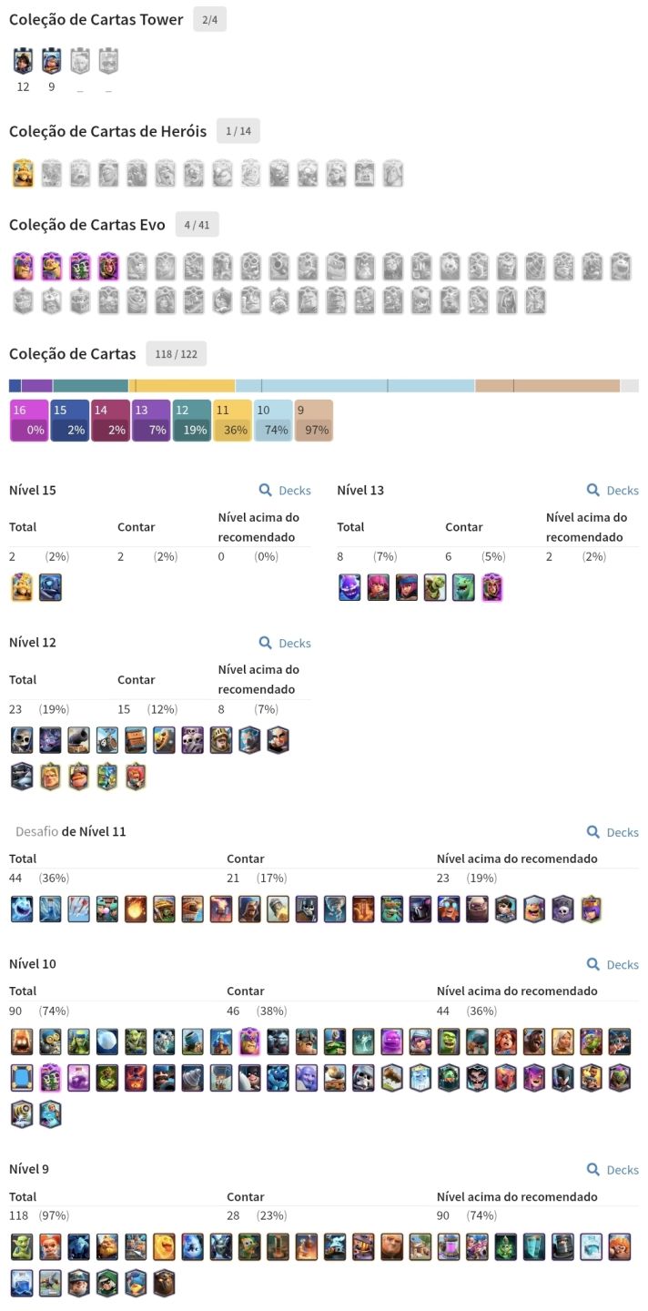 Conta Sulpercell com Brawl Stars e Clash Royale